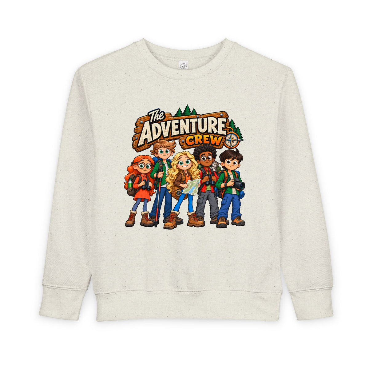 Toddler Sweatshirt — The Adventure Crew Kids Graphic Pullover