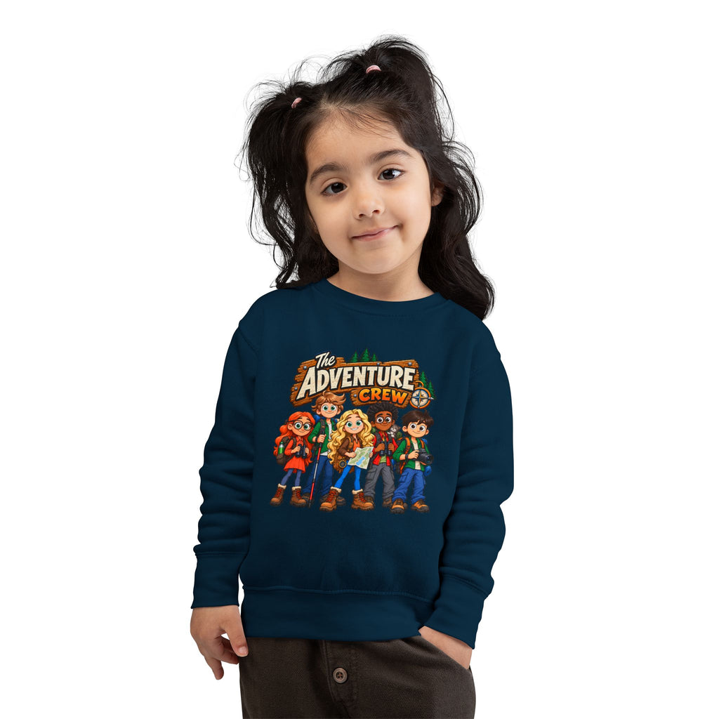 Toddler Sweatshirt — The Adventure Crew Kids Graphic Pullover