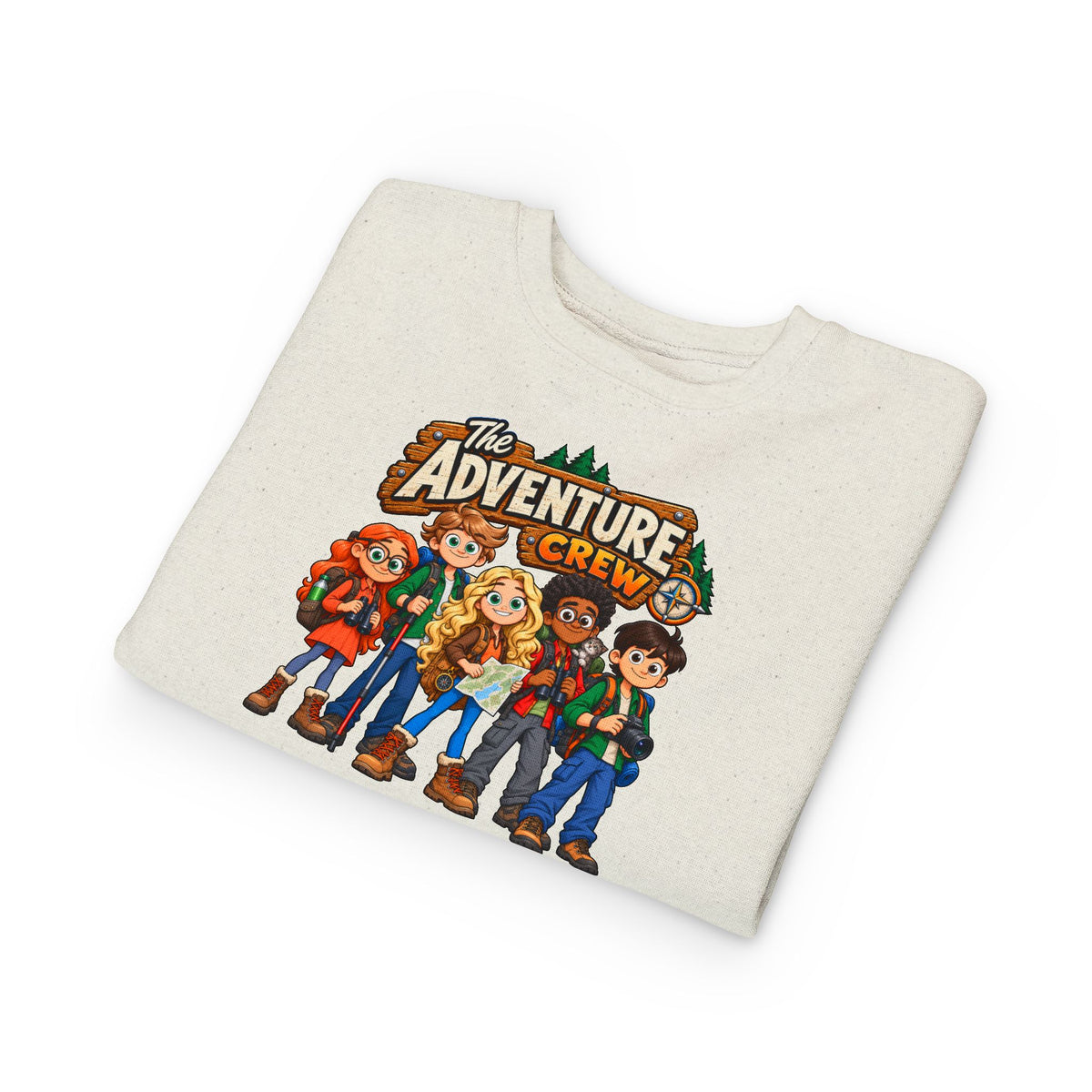 Toddler Sweatshirt — The Adventure Crew Kids Graphic Pullover