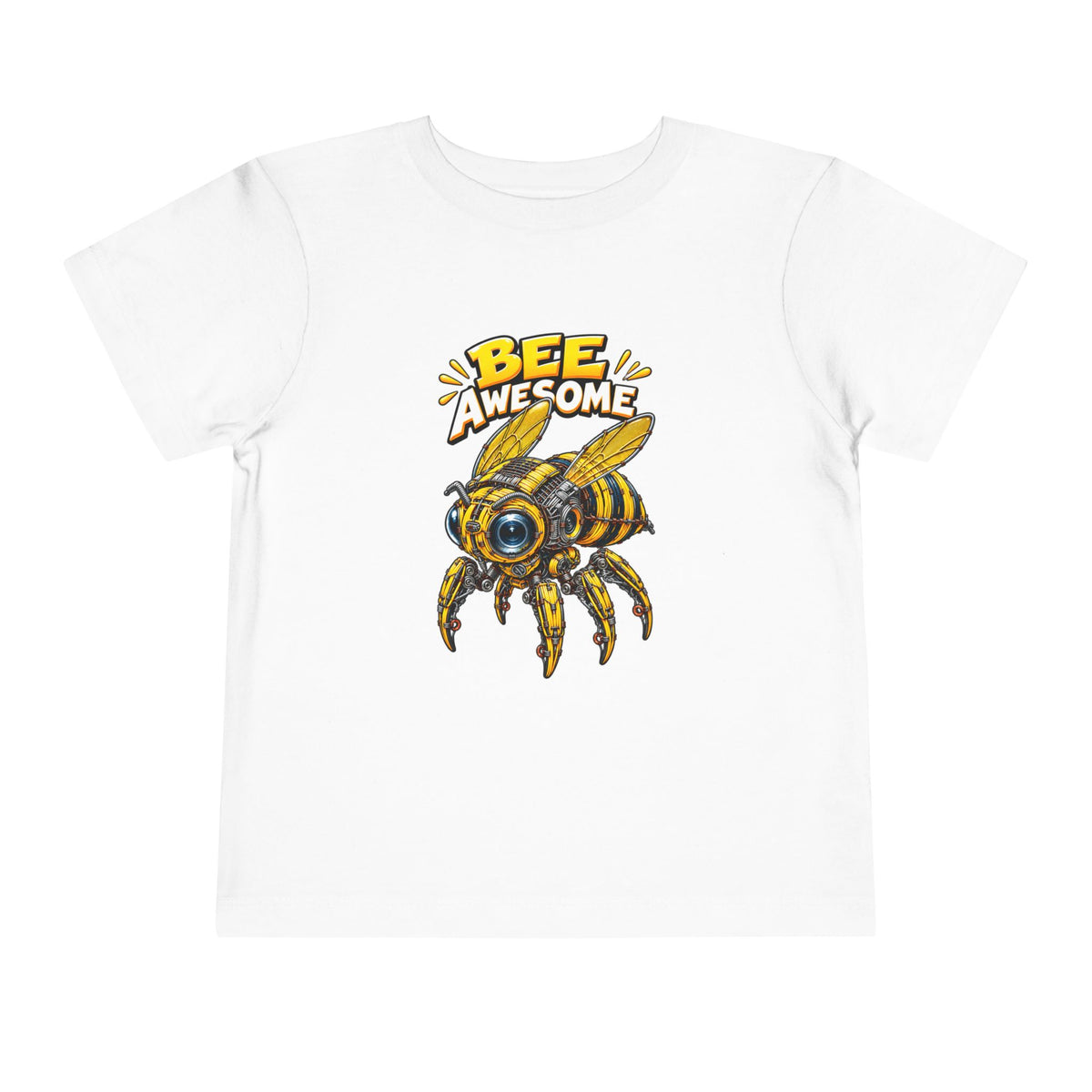 Bee Awesome Toddler Tee — Cute Bumblebee Graphic Kids Shirt