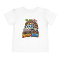 Toddler Tee — 'Packed & Ready' Cartoon Monster Truck Travel Shirt