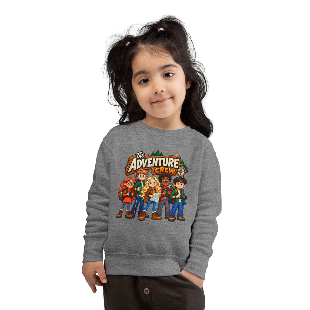 Toddler Sweatshirt — The Adventure Crew Kids Graphic Pullover