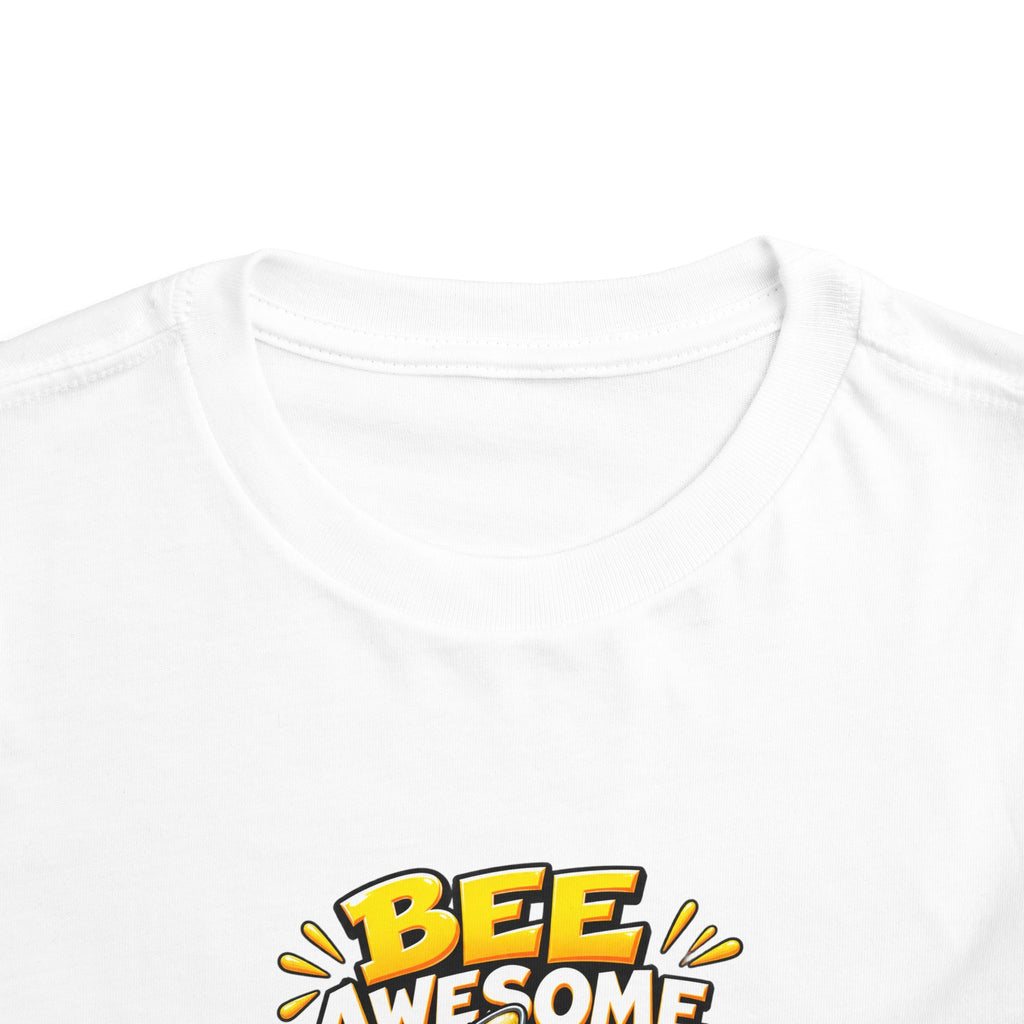 Bee Awesome Toddler Tee — Cute Bumblebee Graphic Kids Shirt