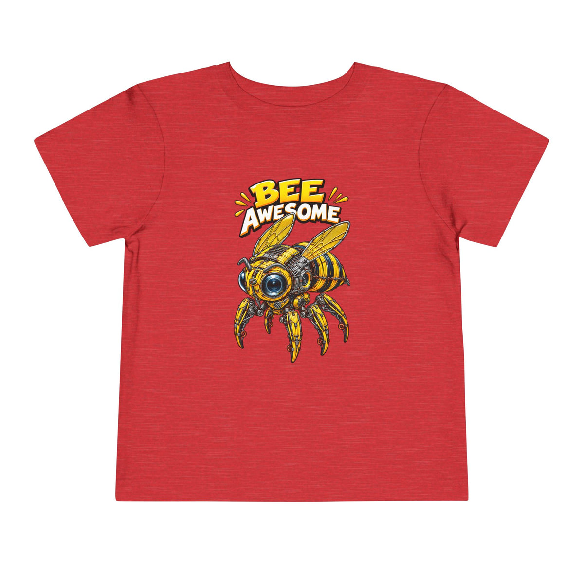 Bee Awesome Toddler Tee — Cute Bumblebee Graphic Kids Shirt