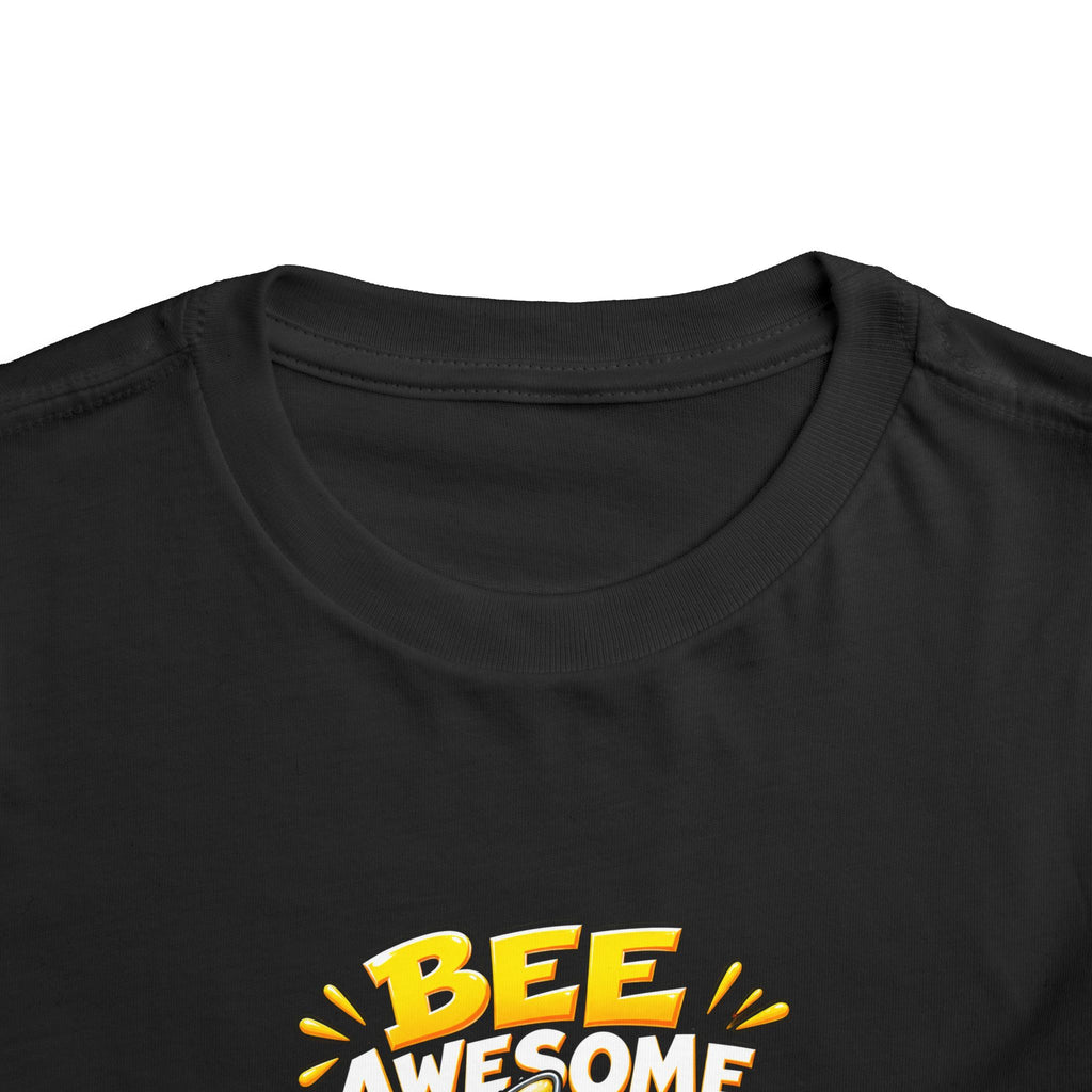Bee Awesome Toddler Tee — Cute Bumblebee Graphic Kids Shirt