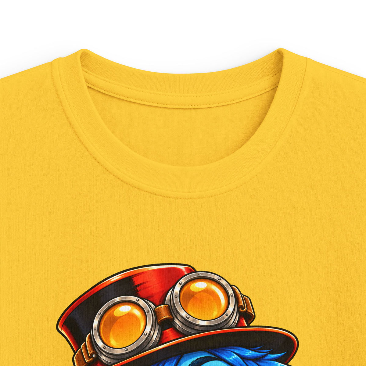 Kids Tee — "Stay Curious" Steampunk Explorer Graphic