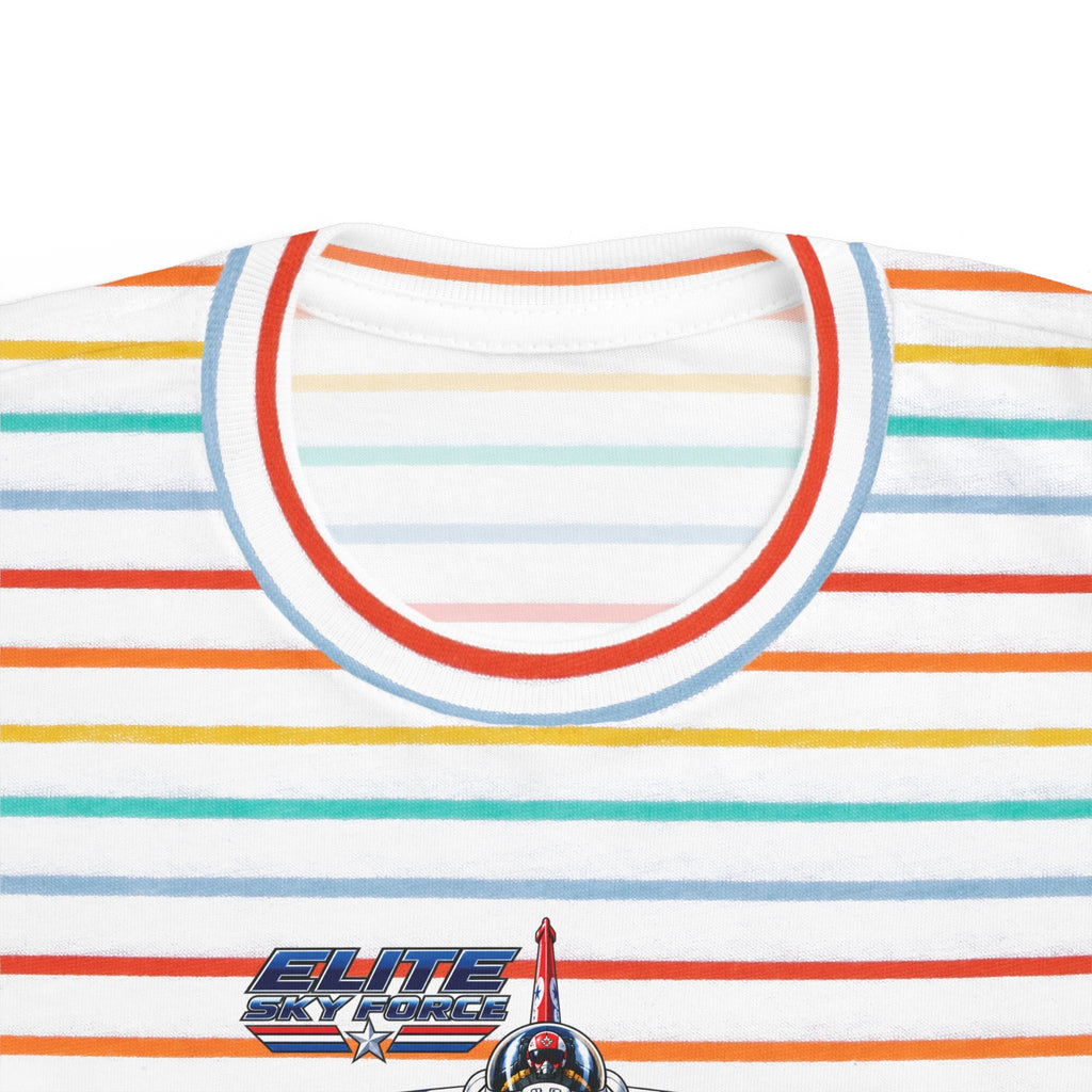Toddler Jet Plane Tee — "Blue Angels" Fighter Jet Graphic Kids Shirt