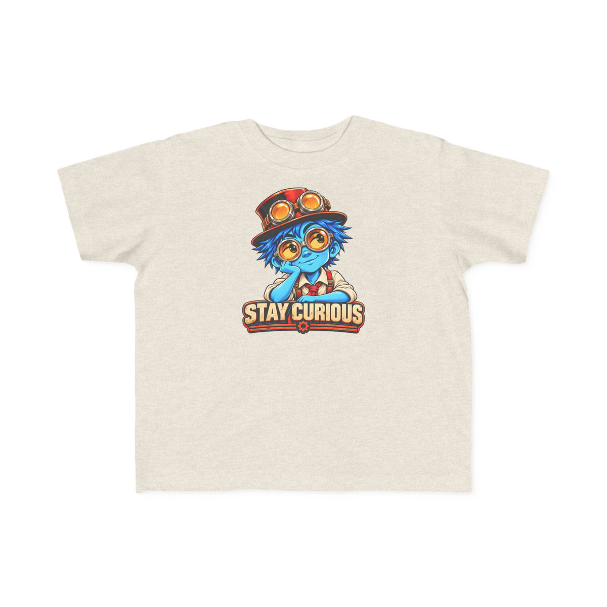 Stay Curious Toddler Tee — Cute Traveler Explorer Kids Shirt