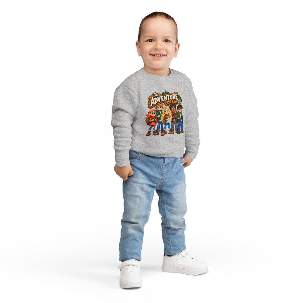 Toddler Sweatshirt — The Adventure Crew Kids Graphic Pullover