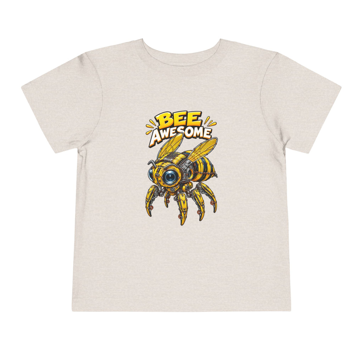 Bee Awesome Toddler Tee — Cute Bumblebee Graphic Kids Shirt