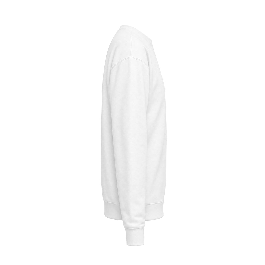 Cool Dude Enjoying Coffee Midweight Softstyle Fleece Crewneck Sweatshirt