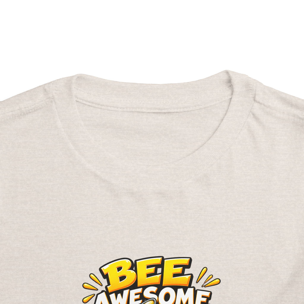 Bee Awesome Toddler Tee — Cute Bumblebee Graphic Kids Shirt