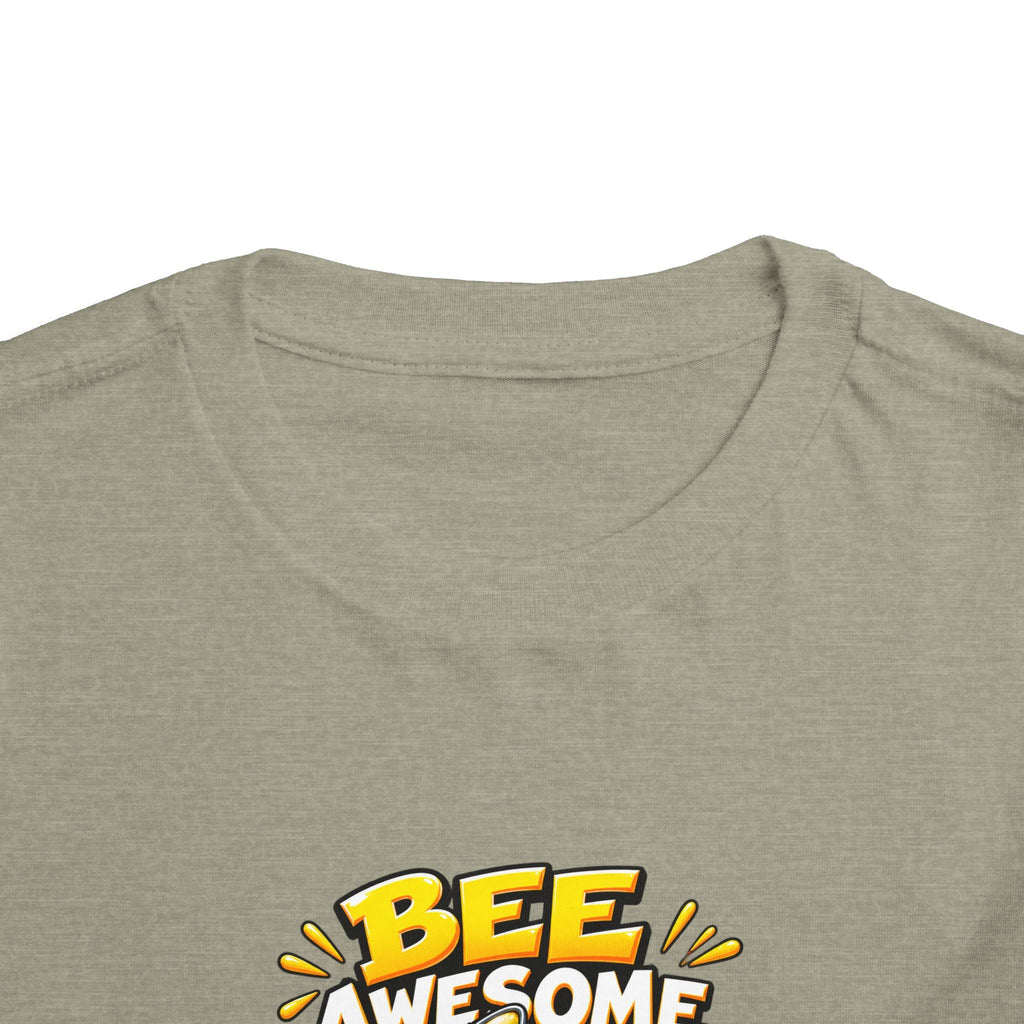 Bee Awesome Toddler Tee — Cute Bumblebee Graphic Kids Shirt