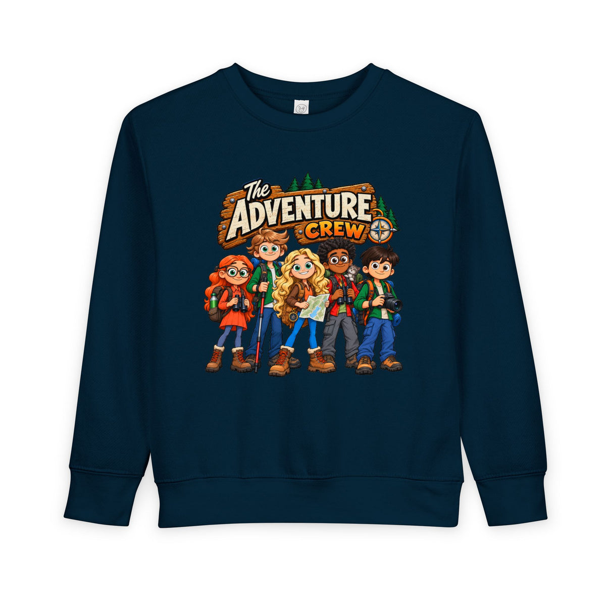 Toddler Sweatshirt — The Adventure Crew Kids Graphic Pullover