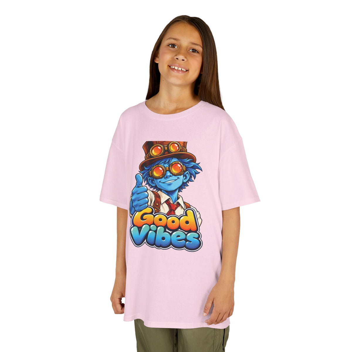 Good Vibes – Stay Curious Little Explorer Graphic Tee