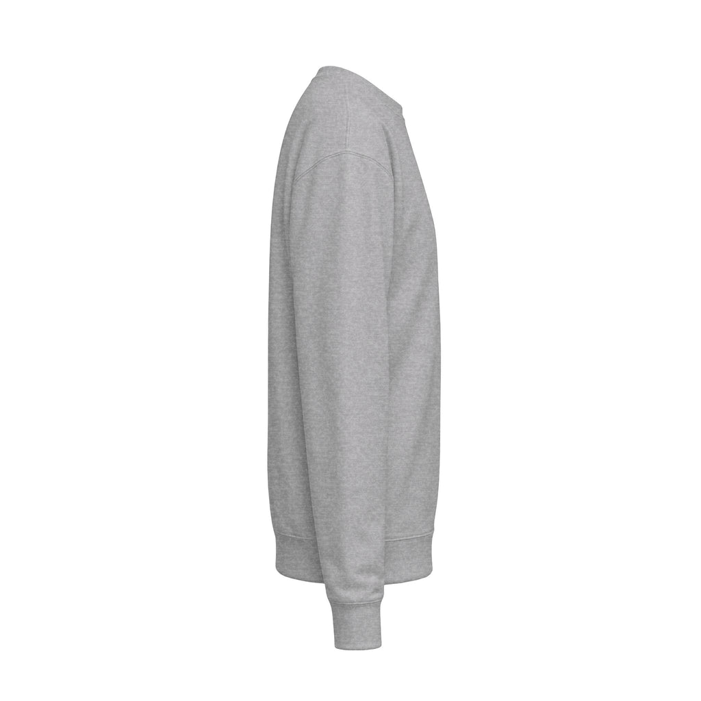 Cool Dude Enjoying Coffee Midweight Softstyle Fleece Crewneck Sweatshirt