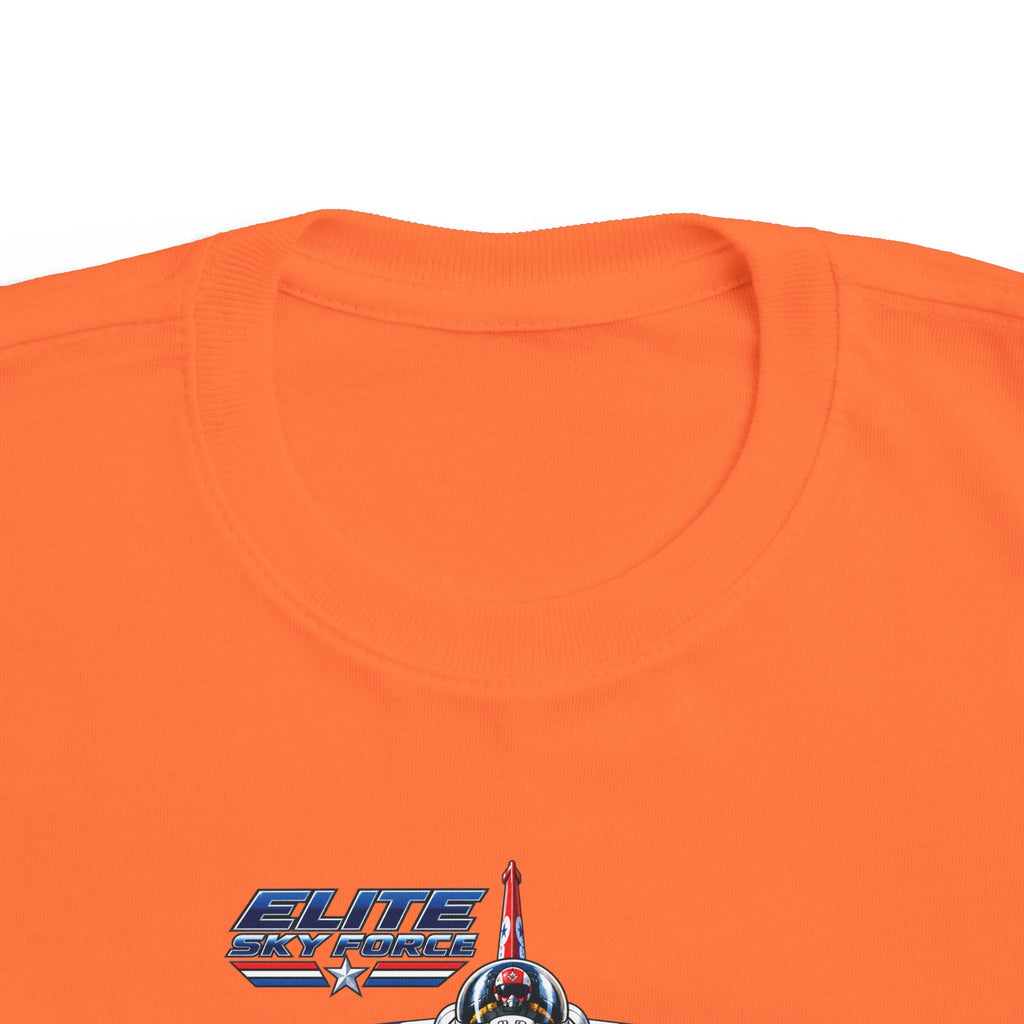 Toddler Jet Plane Tee — "Blue Angels" Fighter Jet Graphic Kids Shirt