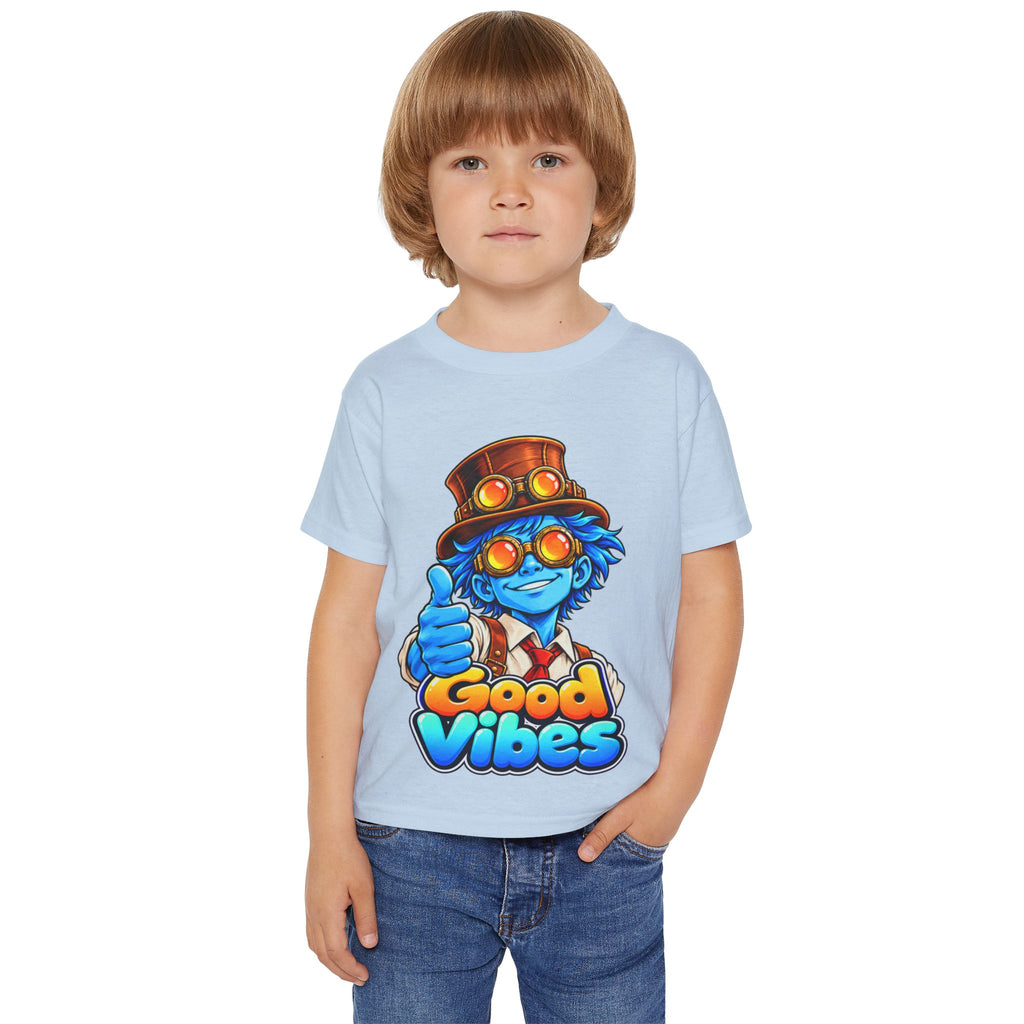 Good Vibes – Stay Curious Little Explorer Graphic Tee
