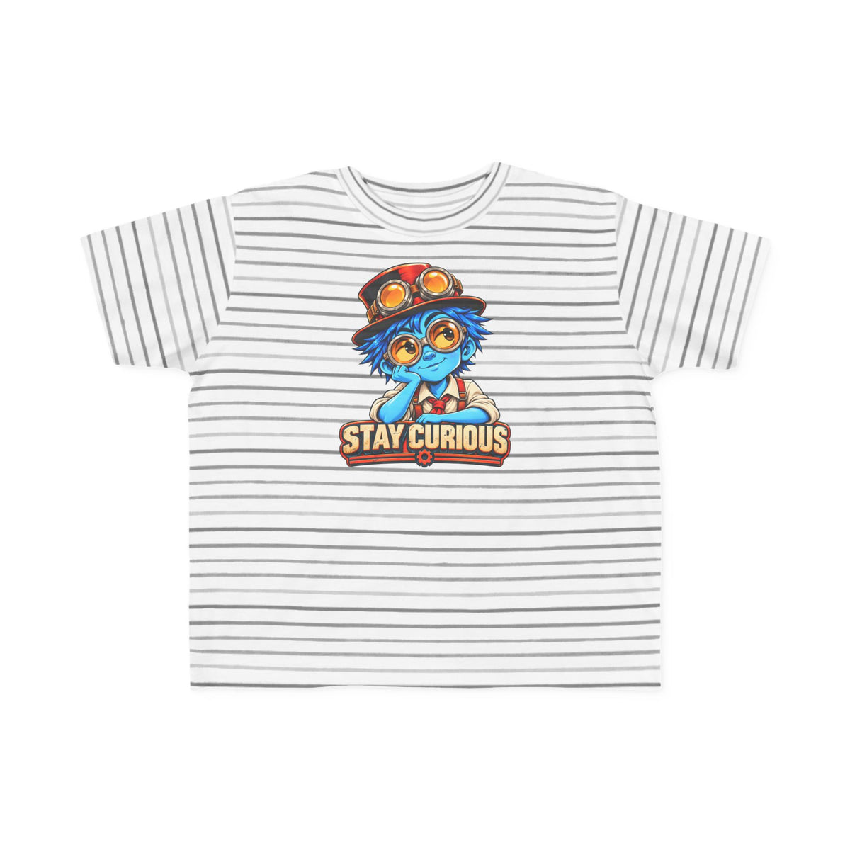 Stay Curious Toddler Tee — Cute Traveler Explorer Kids Shirt