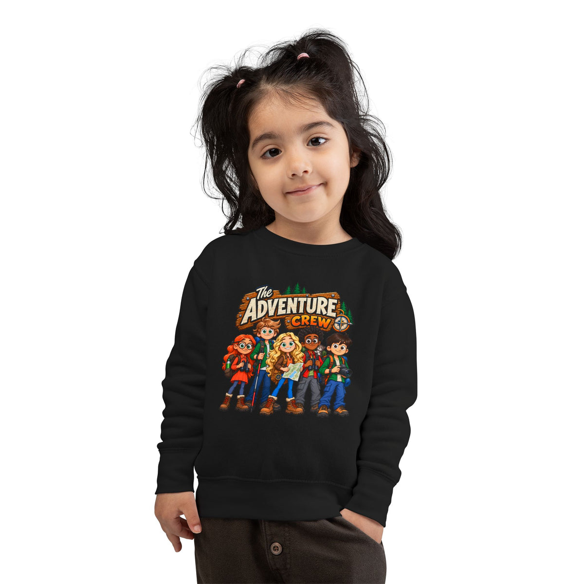 Toddler Sweatshirt — The Adventure Crew Kids Graphic Pullover