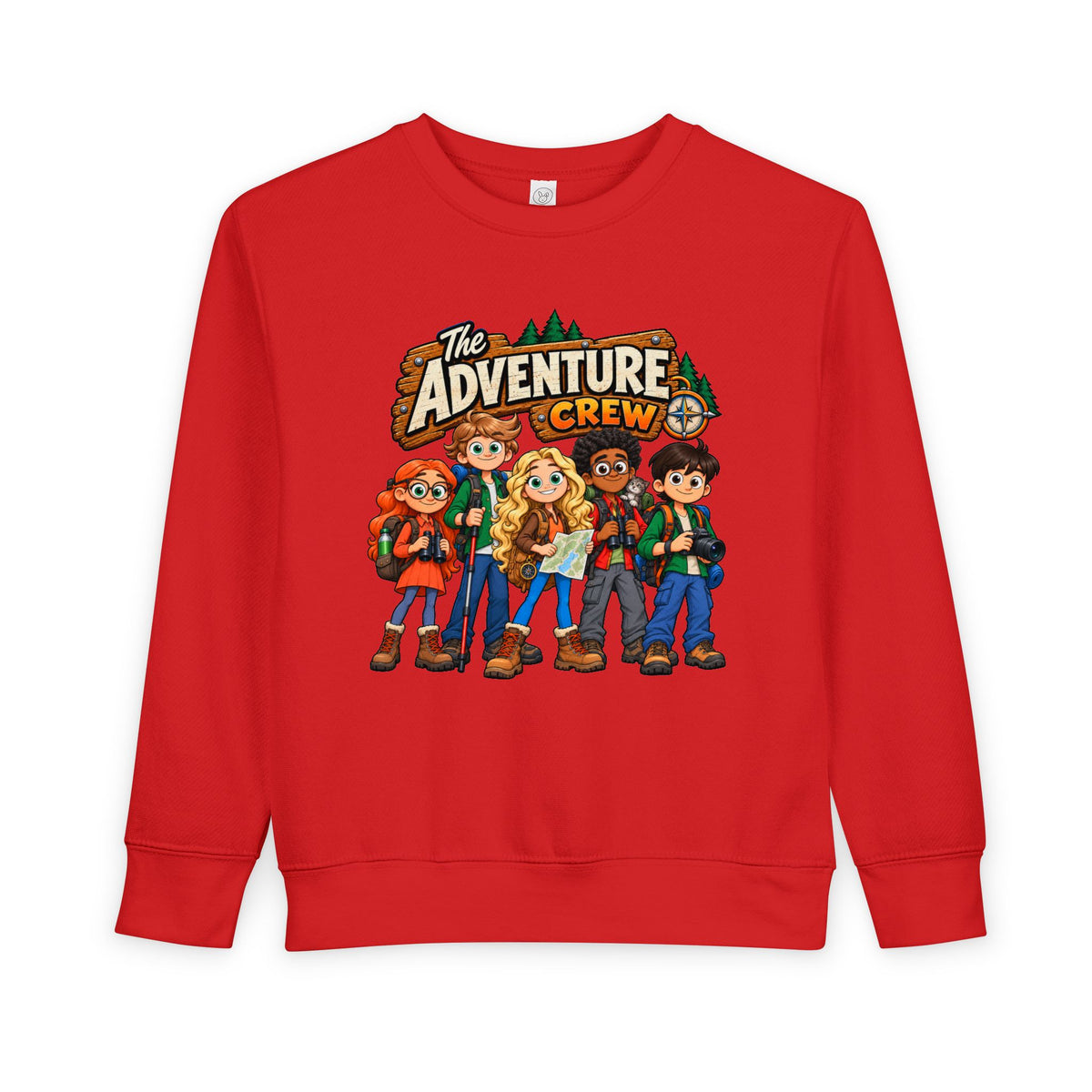 Toddler Sweatshirt — The Adventure Crew Kids Graphic Pullover
