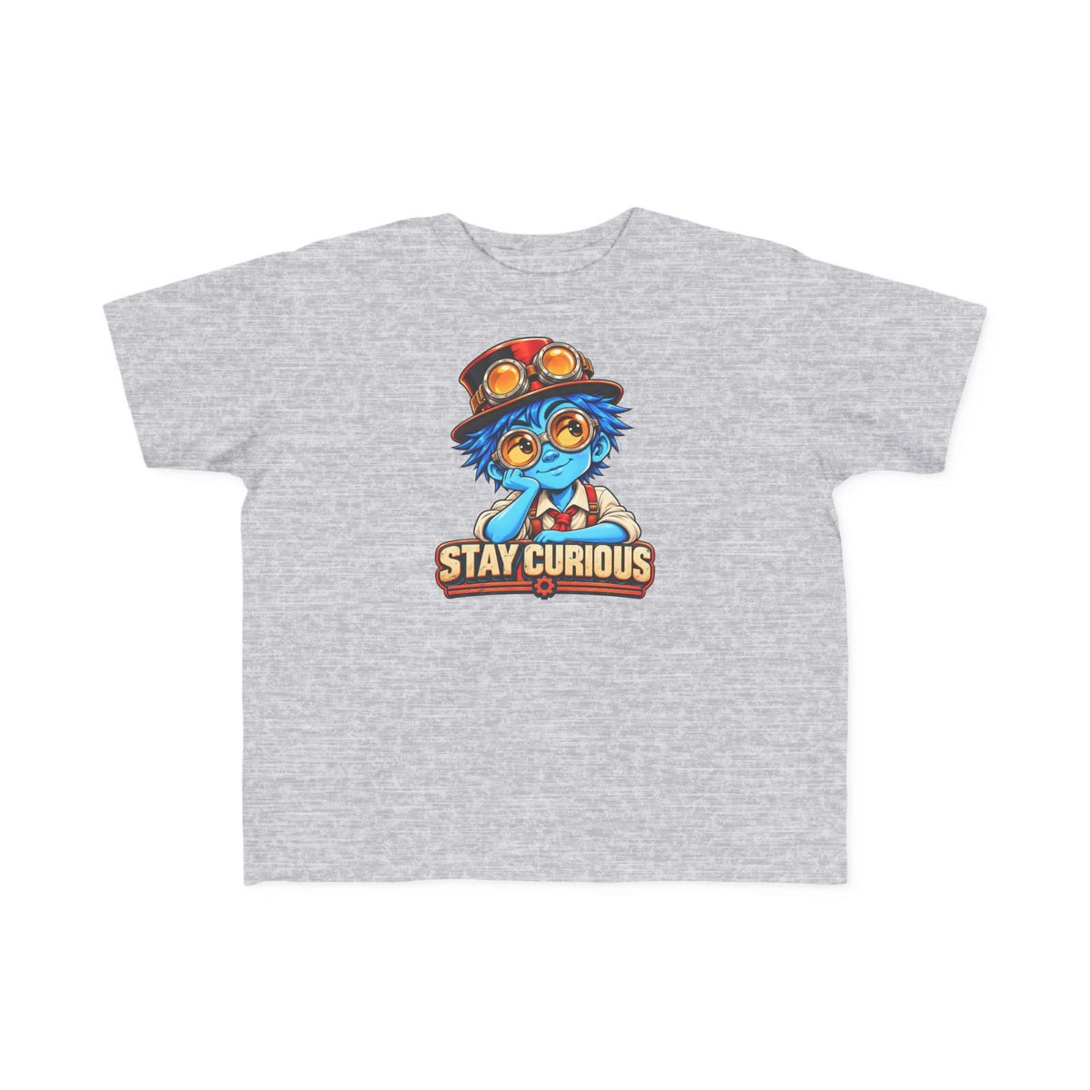 Stay Curious Toddler Tee — Cute Traveler Explorer Kids Shirt