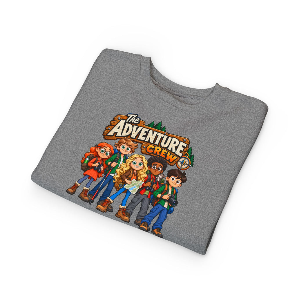 Toddler Sweatshirt — The Adventure Crew Kids Graphic Pullover