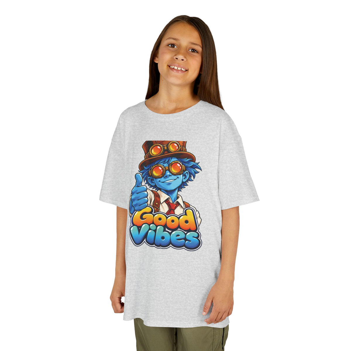 Good Vibes – Stay Curious Little Explorer Graphic Tee