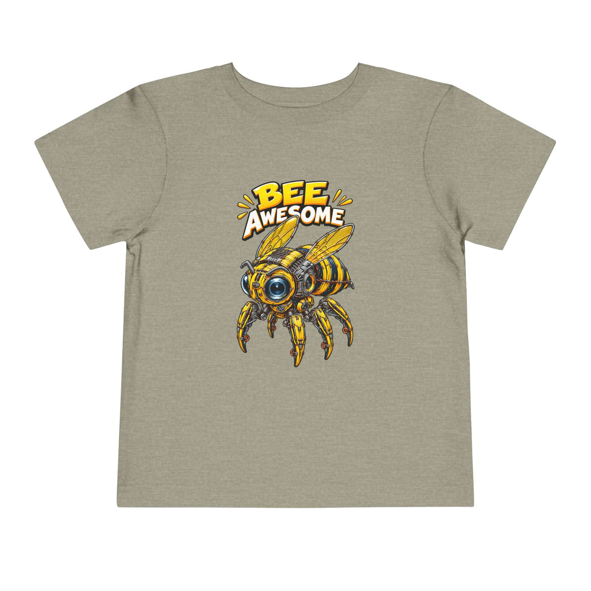 Bee Awesome Toddler Tee — Cute Bumblebee Graphic Kids Shirt