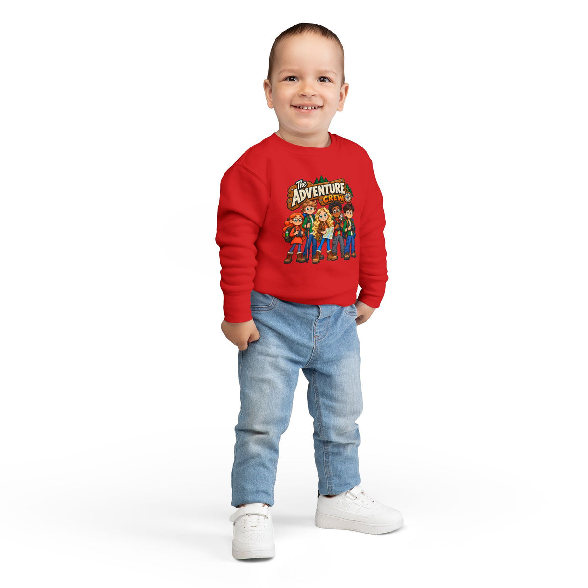 Toddler Sweatshirt — The Adventure Crew Kids Graphic Pullover