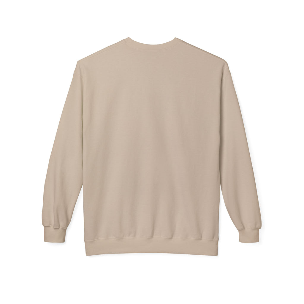 Cool Dude Enjoying Coffee Midweight Softstyle Fleece Crewneck Sweatshirt