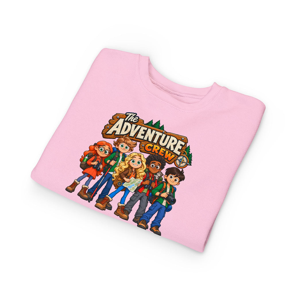 Toddler Sweatshirt — The Adventure Crew Kids Graphic Pullover