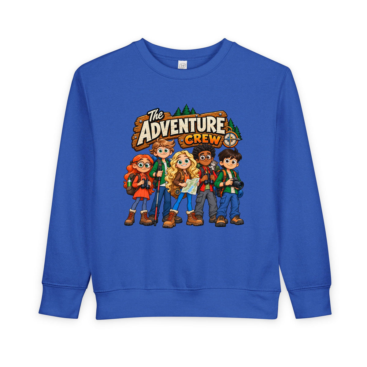 Toddler Sweatshirt — The Adventure Crew Kids Graphic Pullover