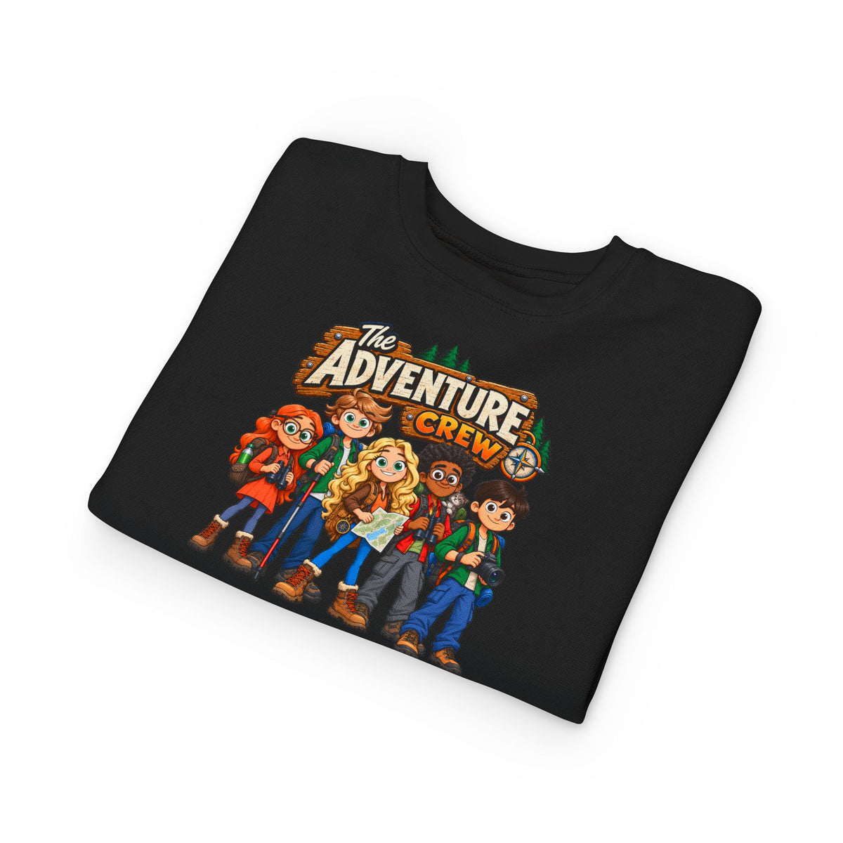 Toddler Sweatshirt — The Adventure Crew Kids Graphic Pullover