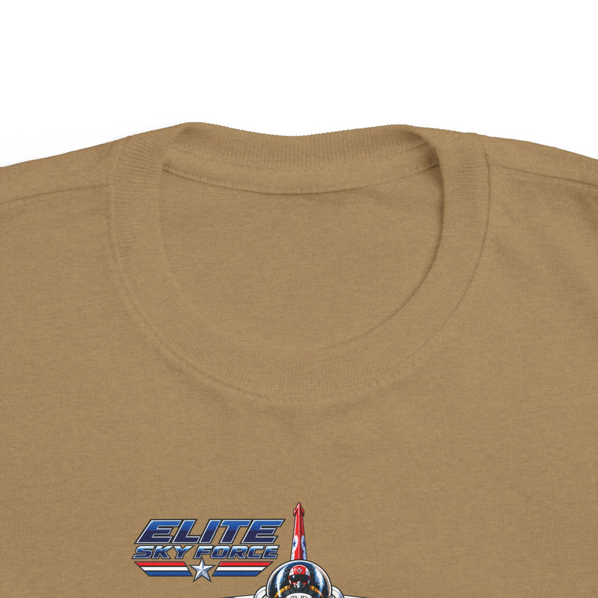 Toddler Jet Plane Tee — "Blue Angels" Fighter Jet Graphic Kids Shirt