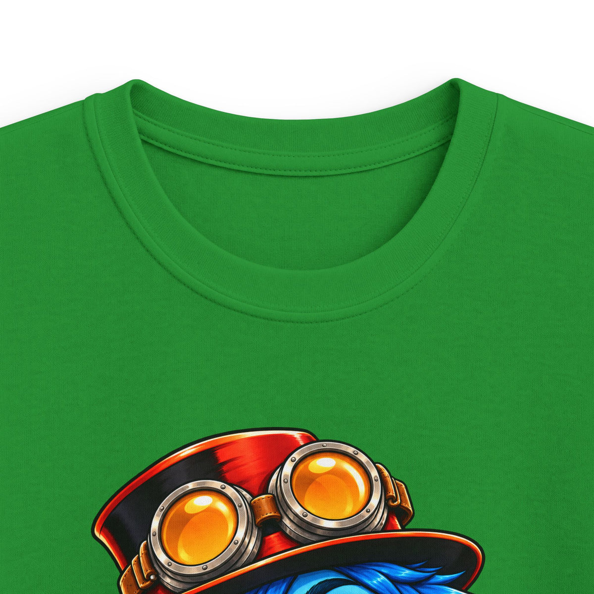 Kids Tee — "Stay Curious" Steampunk Explorer Graphic