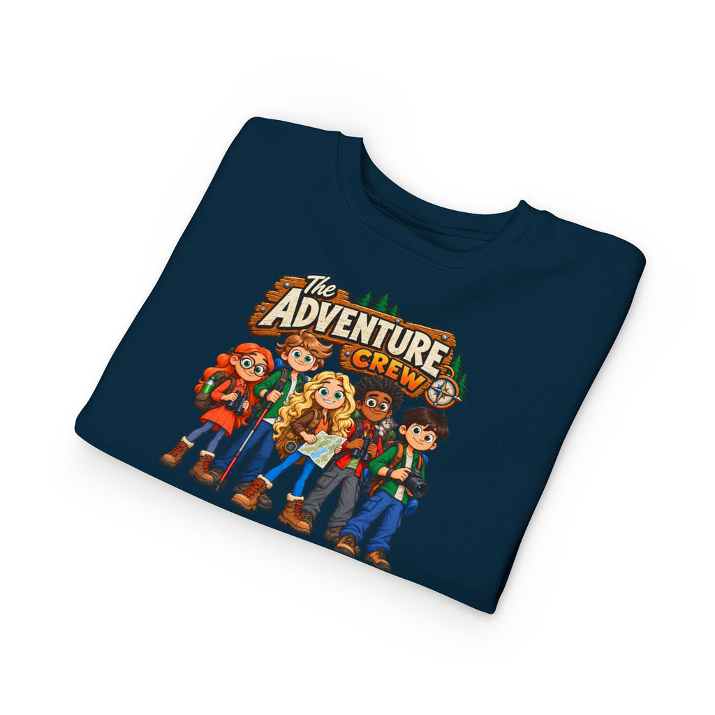 Toddler Sweatshirt — The Adventure Crew Kids Graphic Pullover
