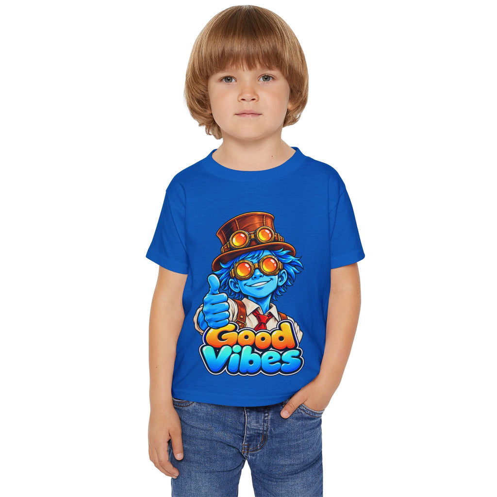 Good Vibes – Stay Curious Little Explorer Graphic Tee