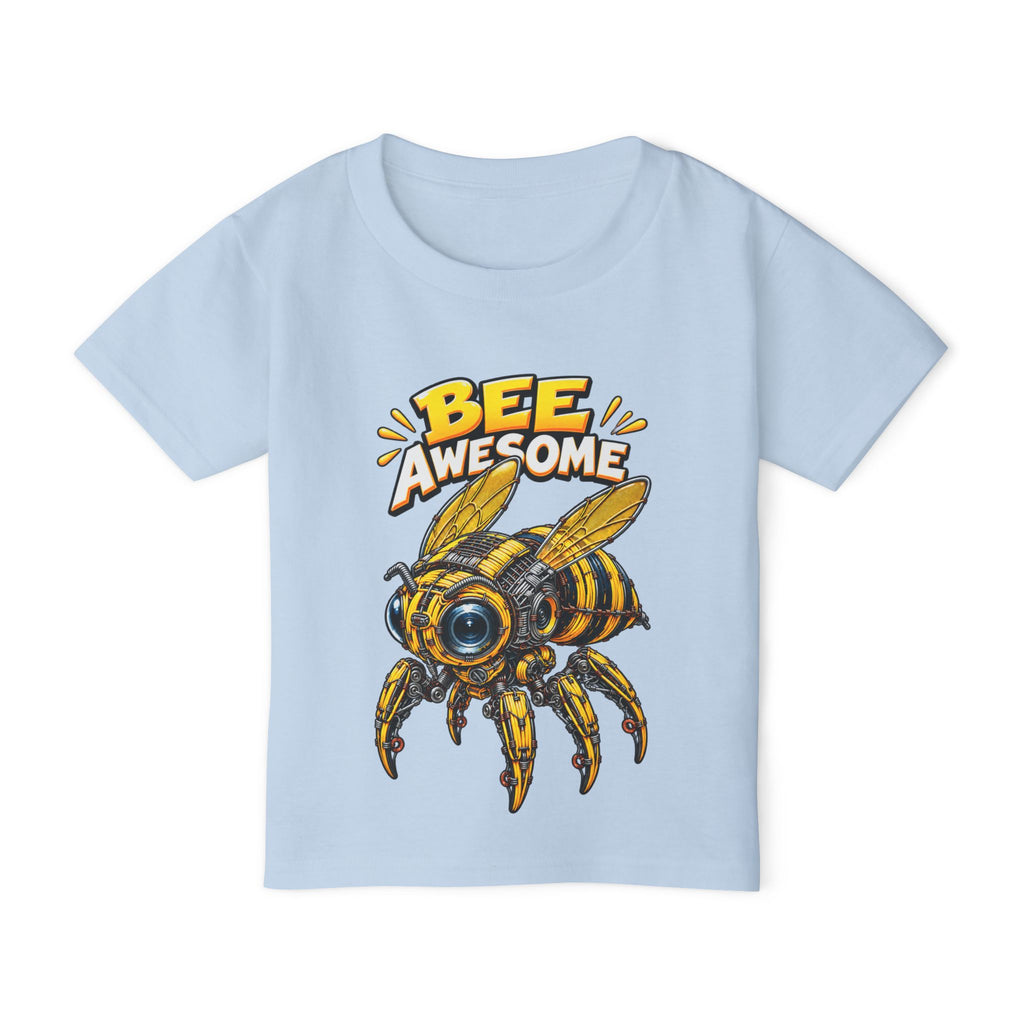 Bee Awesome Toddler T-Shirt – Cute Cartoon Bee Graphic for Kids