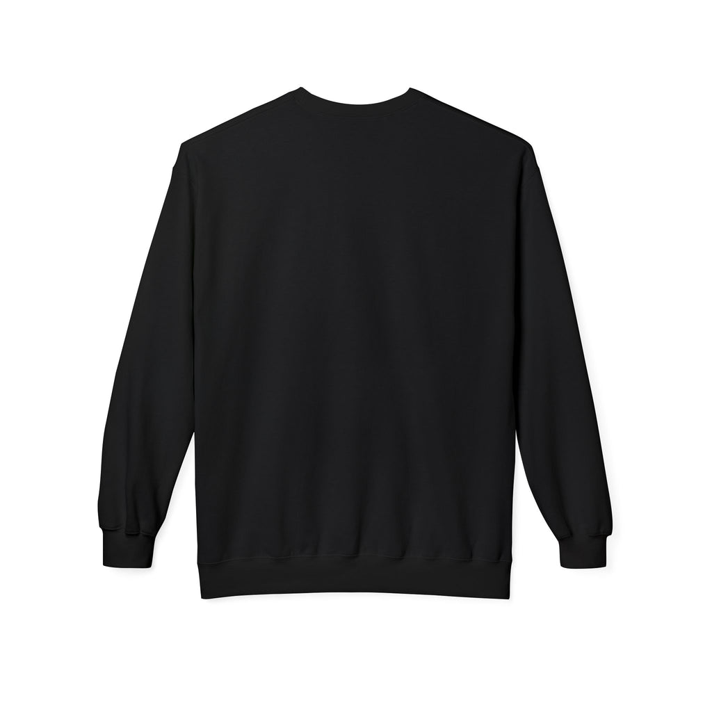 Cool Dude Enjoying Coffee Midweight Softstyle Fleece Crewneck Sweatshirt
