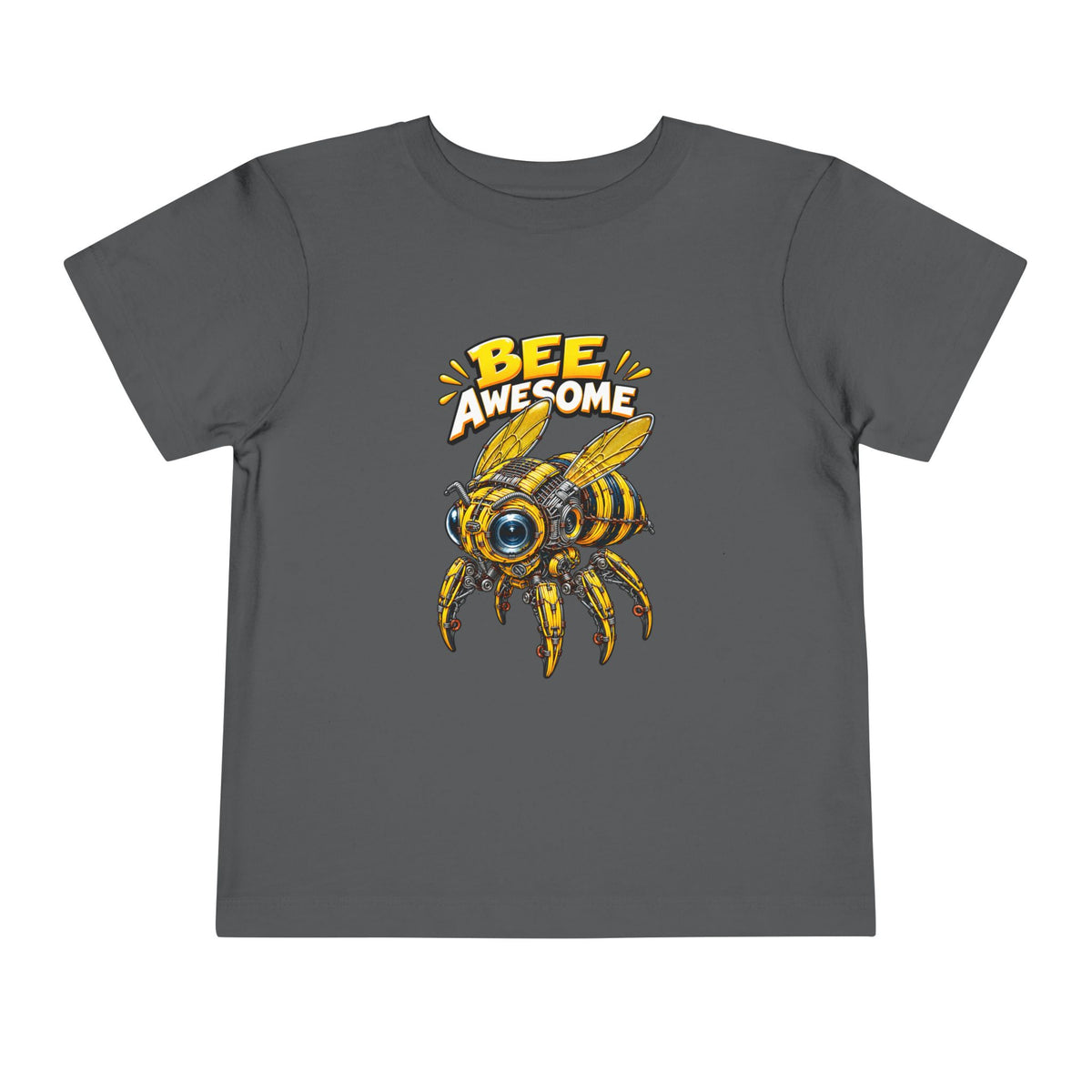 Bee Awesome Toddler Tee — Cute Bumblebee Graphic Kids Shirt