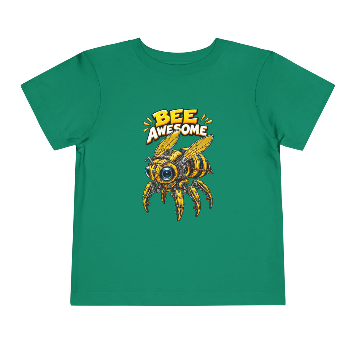 Bee Awesome Toddler Tee — Cute Bumblebee Graphic Kids Shirt