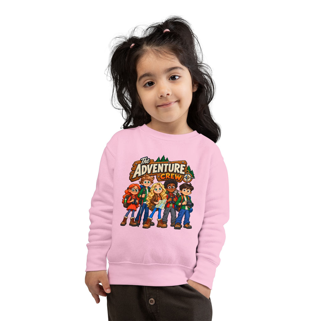 Toddler Sweatshirt — The Adventure Crew Kids Graphic Pullover