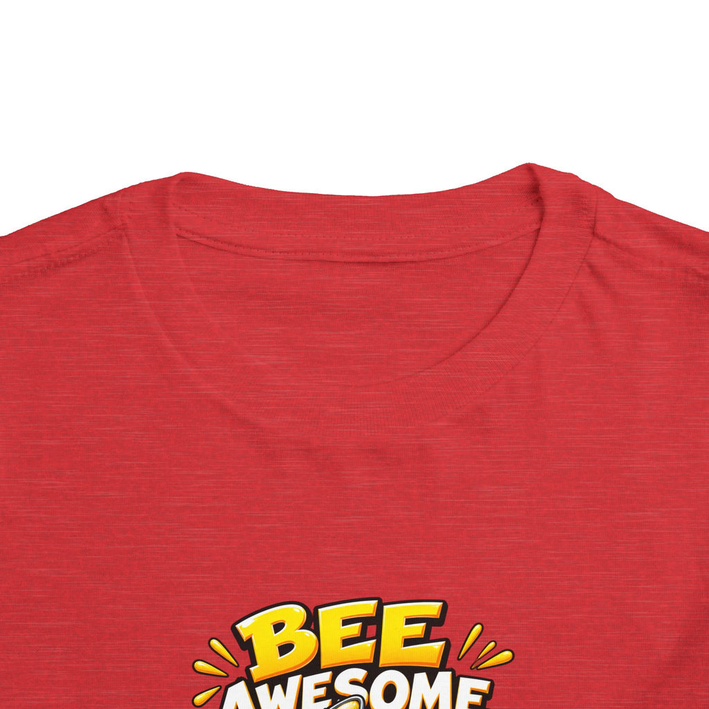 Bee Awesome Toddler Tee — Cute Bumblebee Graphic Kids Shirt