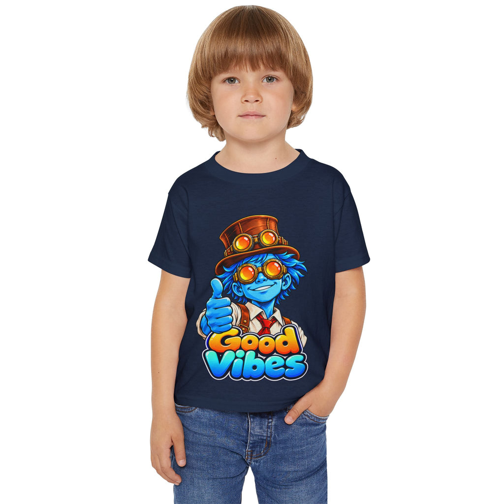 Good Vibes – Stay Curious Little Explorer Graphic Tee