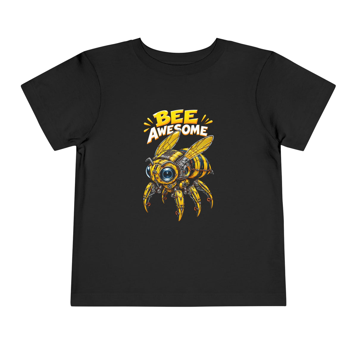 Bee Awesome Toddler Tee — Cute Bumblebee Graphic Kids Shirt