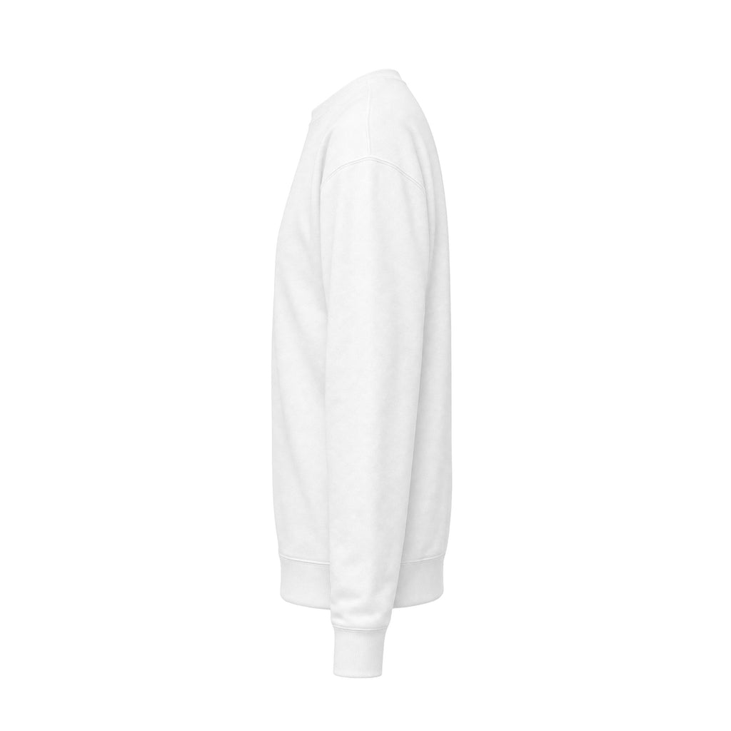 Cool Dude Enjoying Coffee Midweight Softstyle Fleece Crewneck Sweatshirt