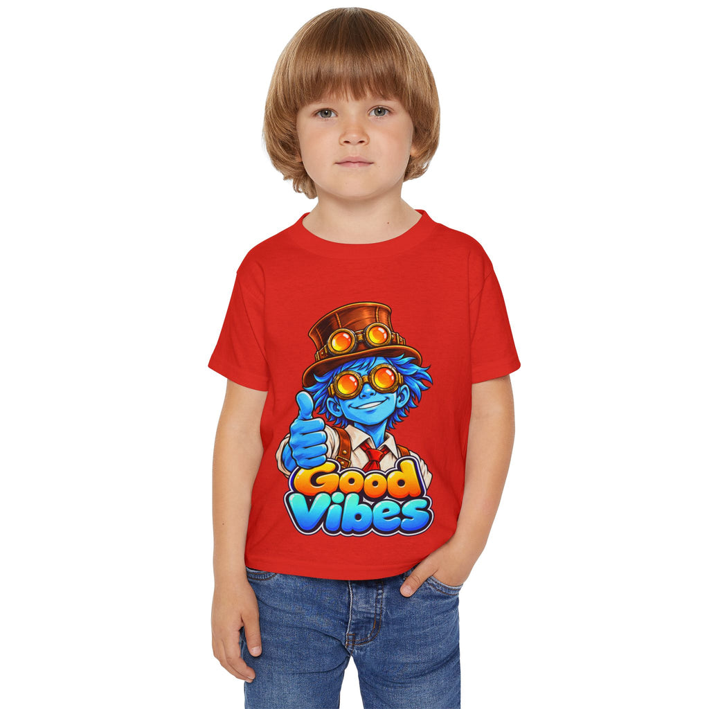 Good Vibes – Stay Curious Little Explorer Graphic Tee
