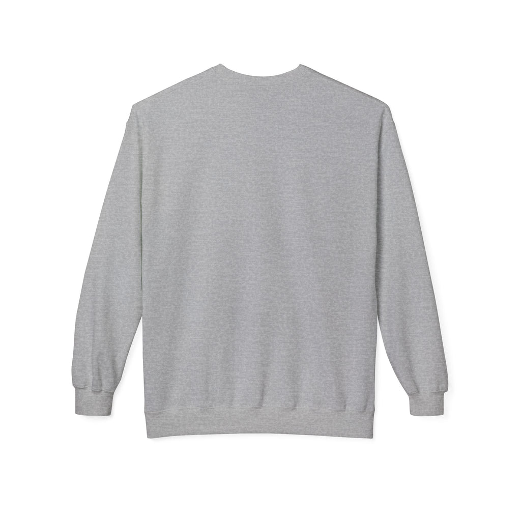 Cool Dude Enjoying Coffee Midweight Softstyle Fleece Crewneck Sweatshirt