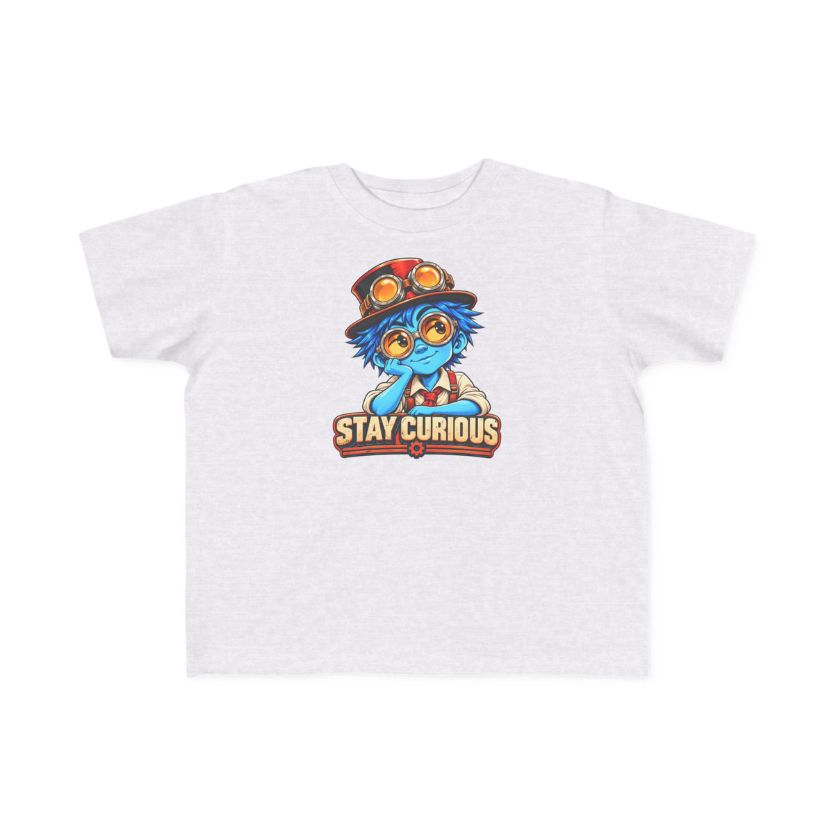 Stay Curious Toddler Tee — Cute Traveler Explorer Kids Shirt